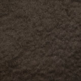 Brown suede backing 100% ecru wool