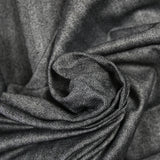 Gray herringbone wool blend suit fabric