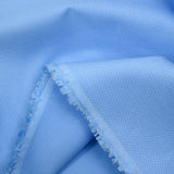 Sky blue fancy honeycomb cotton