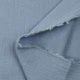 Light blue double gauze