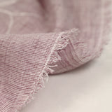 Embroidered canvas Ariel purple