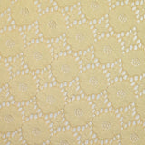 Dentelle fleurs ivoire