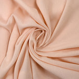 Pale pink viscose crepon