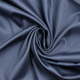 Jeans blue satin cotton poplin