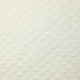 Off-white diamond quilted jersey