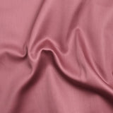 Popeline de coton satinée vieux rose