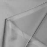 Gray satin cotton poplin