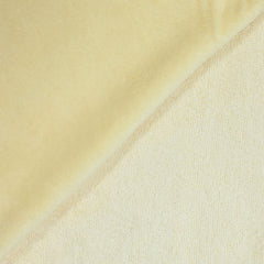 Tissu éponge bambou crème vendu au mètre