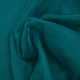 100% plain duck blue silk muslin