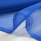 100% plain azure silk muslin