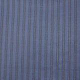 Barbo algodón lino rayas lurex dorado fondo azul