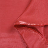 Red laminated effect polyester