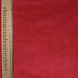 Very soft strawberry red corduroy jersey