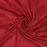Very soft strawberry red corduroy jersey