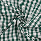 Coton Vichy 9mm vert foncé