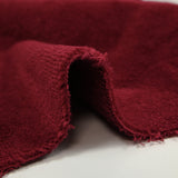 Cherry bamboo terry cloth sold by the meter