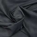 Tejido de traje sarga gris oscuro mezcla lana