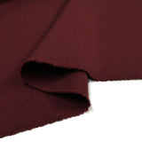 100% cachemire double face bordeaux au mètre