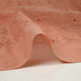 Broderie anglaise Izanagi vieux rose