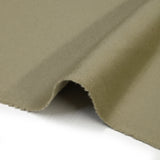 100% cachemire double face vert olive au mètre