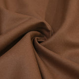 100% cachemire double face chocolat au mètre