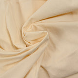 100% Ecru washed cotton