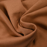 Thick camel minkee sweatshirt fabric