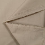 Powder beige satin cotton poplin