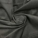 Cotton corduroy 1 mm medium gray
