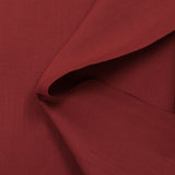 Noé burgundy cotton poplin