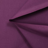Noé amethyst purple cotton poplin