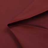 Noé brick red cotton poplin