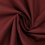 Noé brick red cotton poplin