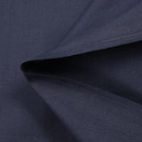 Noé navy blue cotton poplin