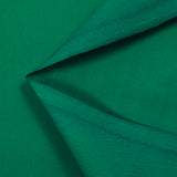 Noé emerald green cotton poplin