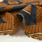 Indian cotton printed Aligarh camel background