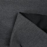 Gray short cotton velvet
