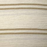 Viscose and cotton striped in relief taupe natural ecru background