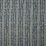 Carmen tweed mezcla lana lúrex beige y azul plata