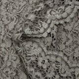 Scalloped lace Maud gray