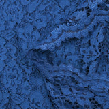 Royal blue Maud scalloped lace