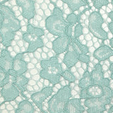 Pastel blue Maud scalloped lace