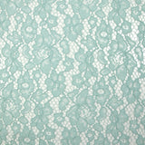 Pastel blue Maud scalloped lace