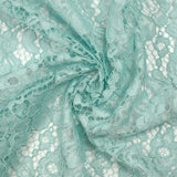 Pastel blue Maud scalloped lace