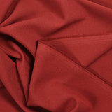 Crêpe polyviscose terracotta
