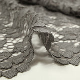 Scalloped lace Maud gray