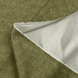Khaki green granite effect printed cotton