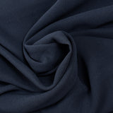 Navy polyester crepe