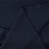 Navy polyester crepe