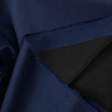 Navy blue polyester twill